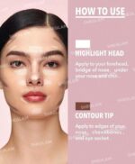 کانتور و هایلایتر دو سر شیگلم |Sheglam 2 in 1 contour & Highlight - Image 4