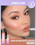 رژلب جامد مات بادوام داینامَت بووم شیگلم | SHEGLAM Dynamatte boom long-lasting matte lipstick - Image 5