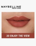 رژلب مدادی میبلین سری سوپر استی  فرانسوی  Super Stay Ink Crayon Lipstick - Image 6