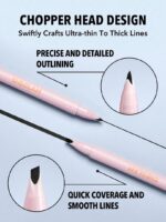 خط چشم ماژیکی ضدآب شیگلم  Sheglam Think Sharp Eyeliner - Image 4