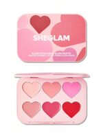 ‎پالت رژگونه ی کرمی ۶ رنگ شیگلم Sheglam Flush Crush Cream Blush Palette Blushing Bouquet - Image 5
