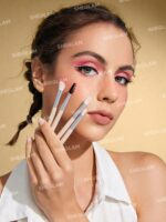 ست براش چشم و ابروی شیگلم ‎Sheglam Glam 101 Eye Essentials Brush Set - Image 7