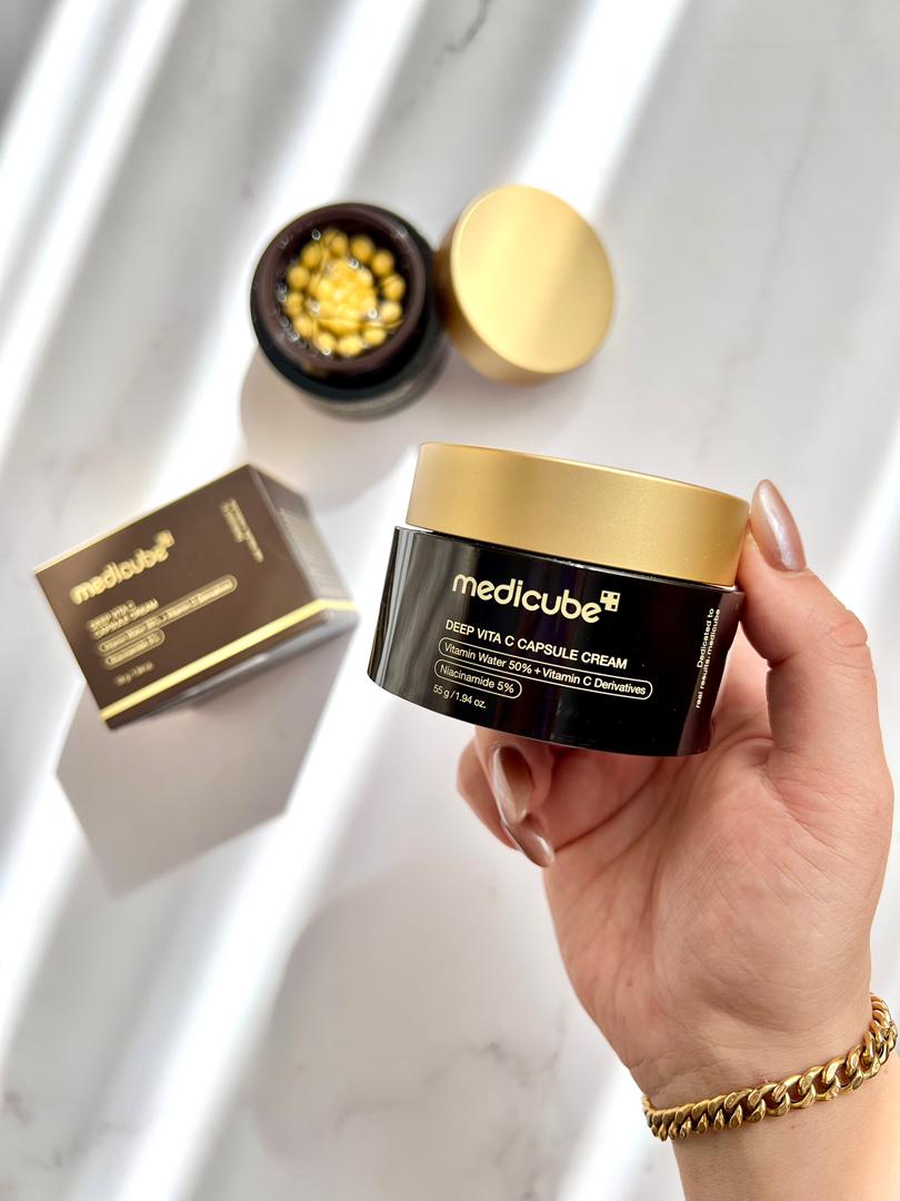 WhatsApp Image 2025-10-20 at 16.09.10 کرم کپسولی ویتامین سی مدی کیوب 55 گرم - Image 1