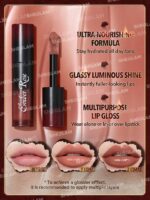 لیپ گلاس شیگلم کالکشن امبر رز Sheglam Ember Rose Immortal Love Nourishing Lip GLoss - Image 8